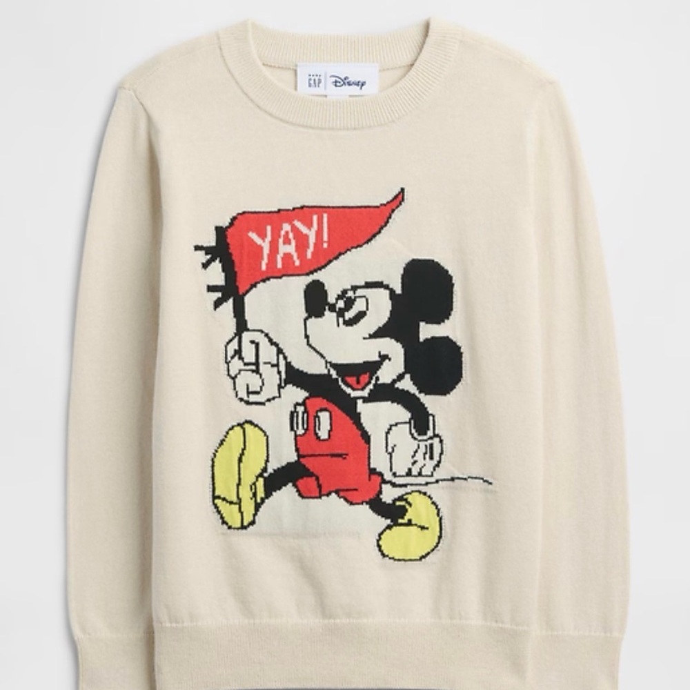 babyGap x Disney ▪️Mickey Mouse Intarsia Sweater ▪️ 4T